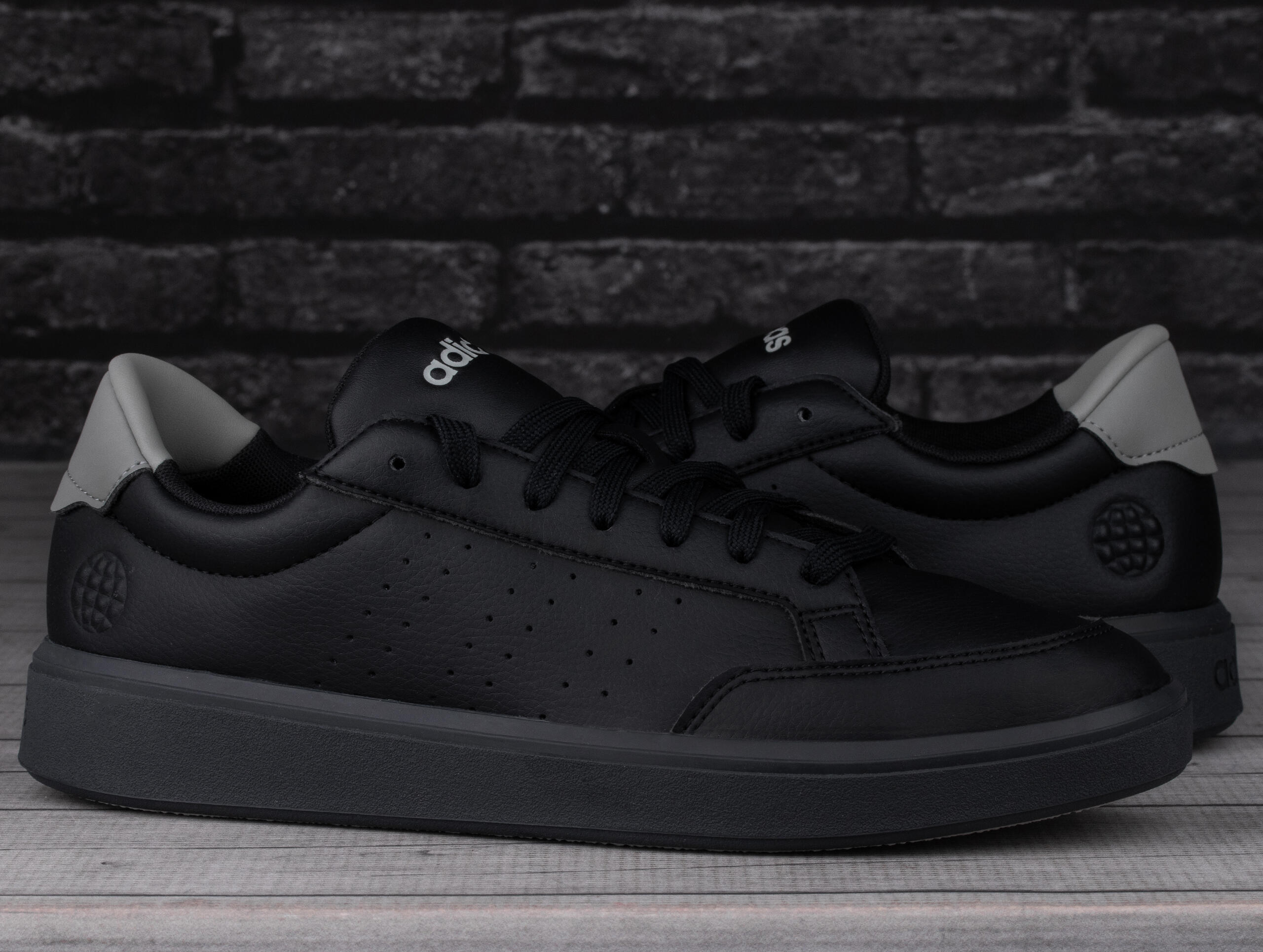 Zapatillas Hombre Adidas Nova Court Negro 2/7