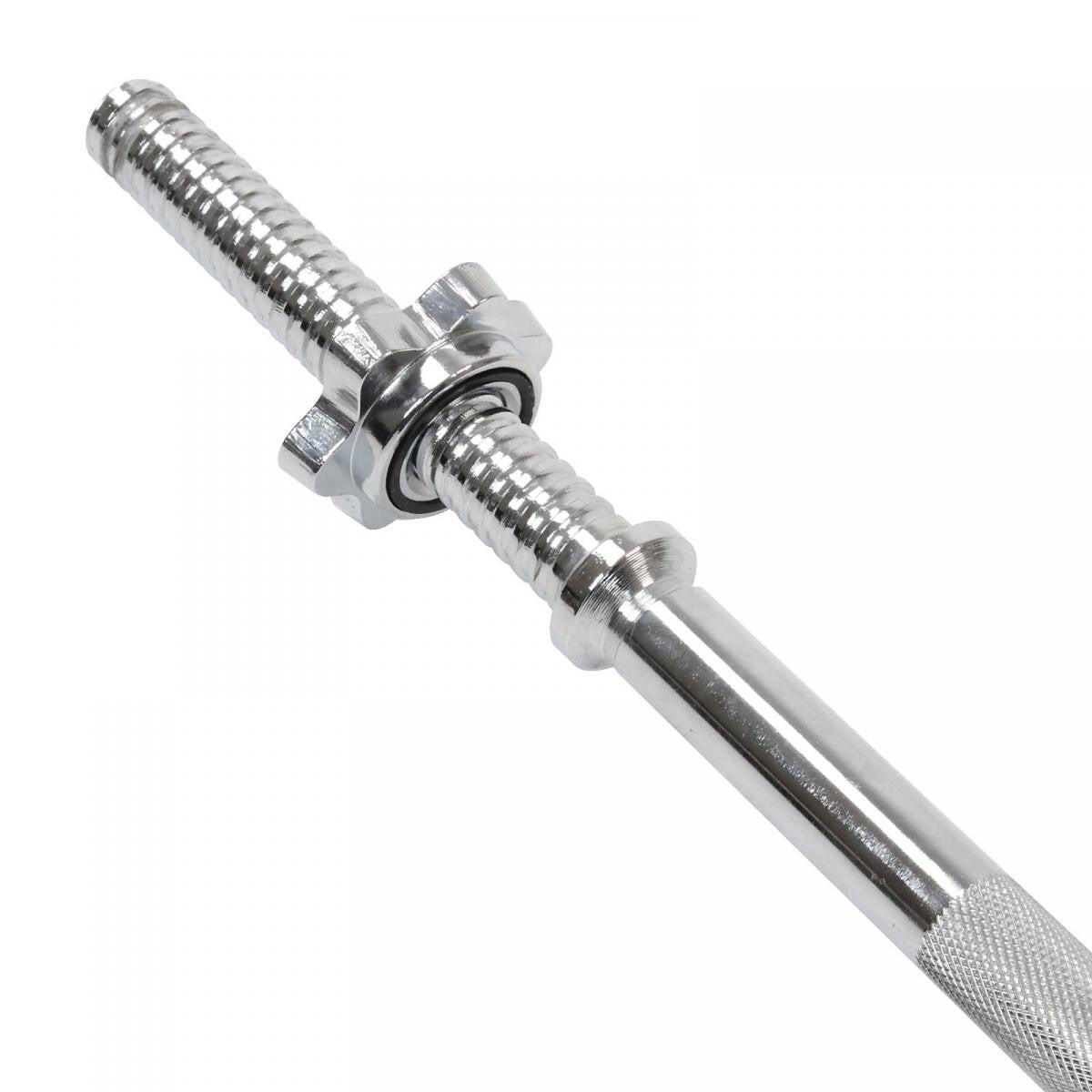 Bara dreapta greutati, Physionics 140 cm 30 mm cromat 2/7
