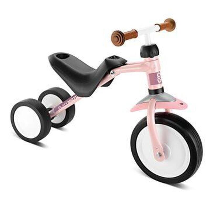 Puky "Pukymoto" Loopfiets voor kinderen af 1.5 jaar in Retro Roze