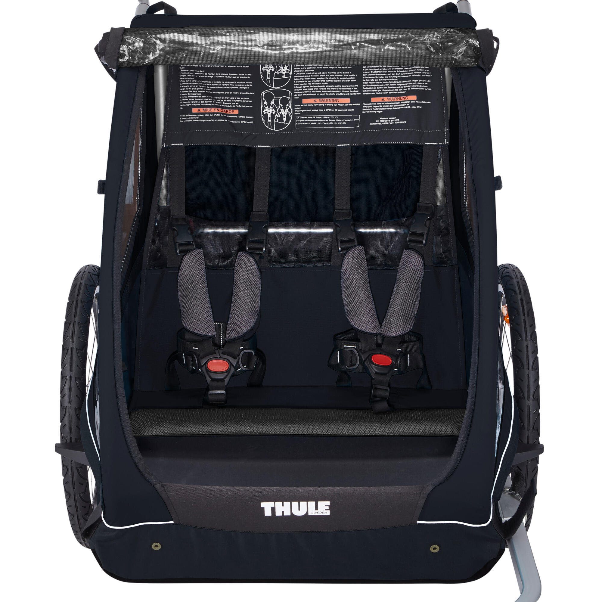 Thule Coaster XT kinderfietstrailer zwart 5/6