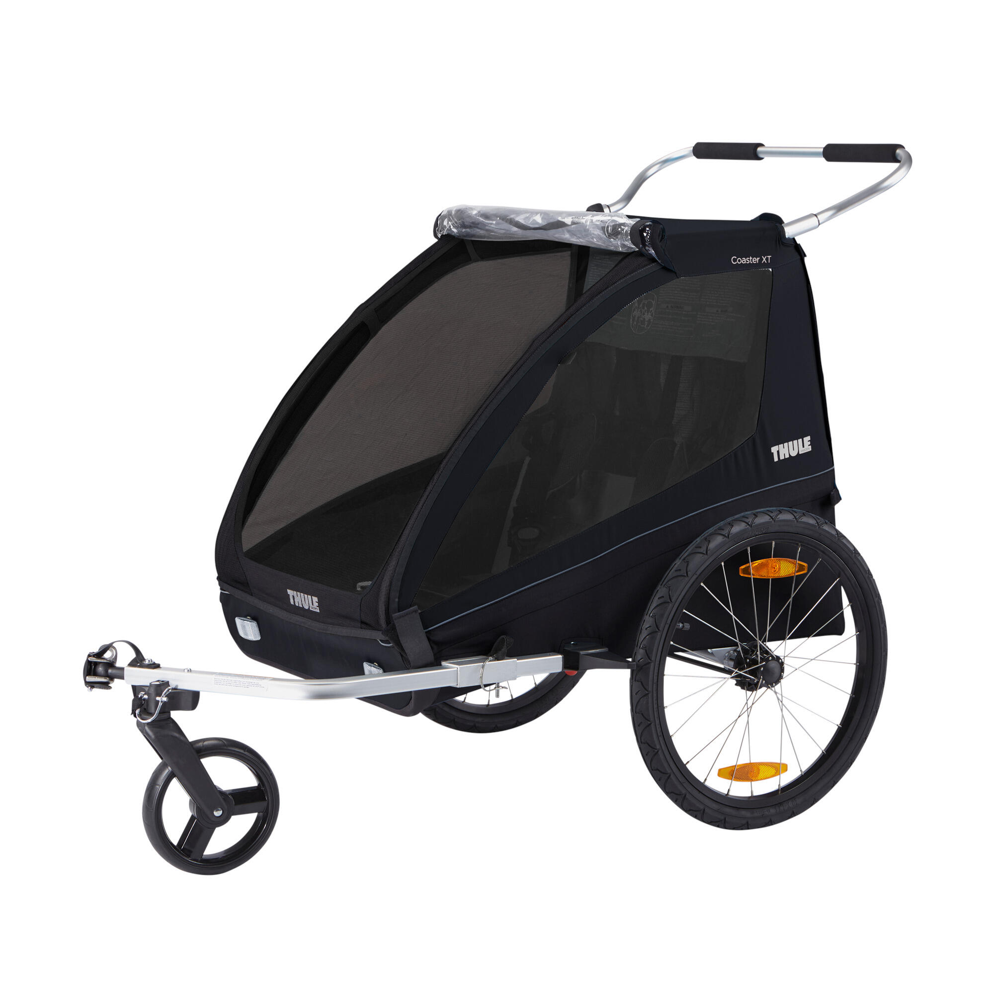 Thule Coaster XT kinderfietstrailer zwart 3/6