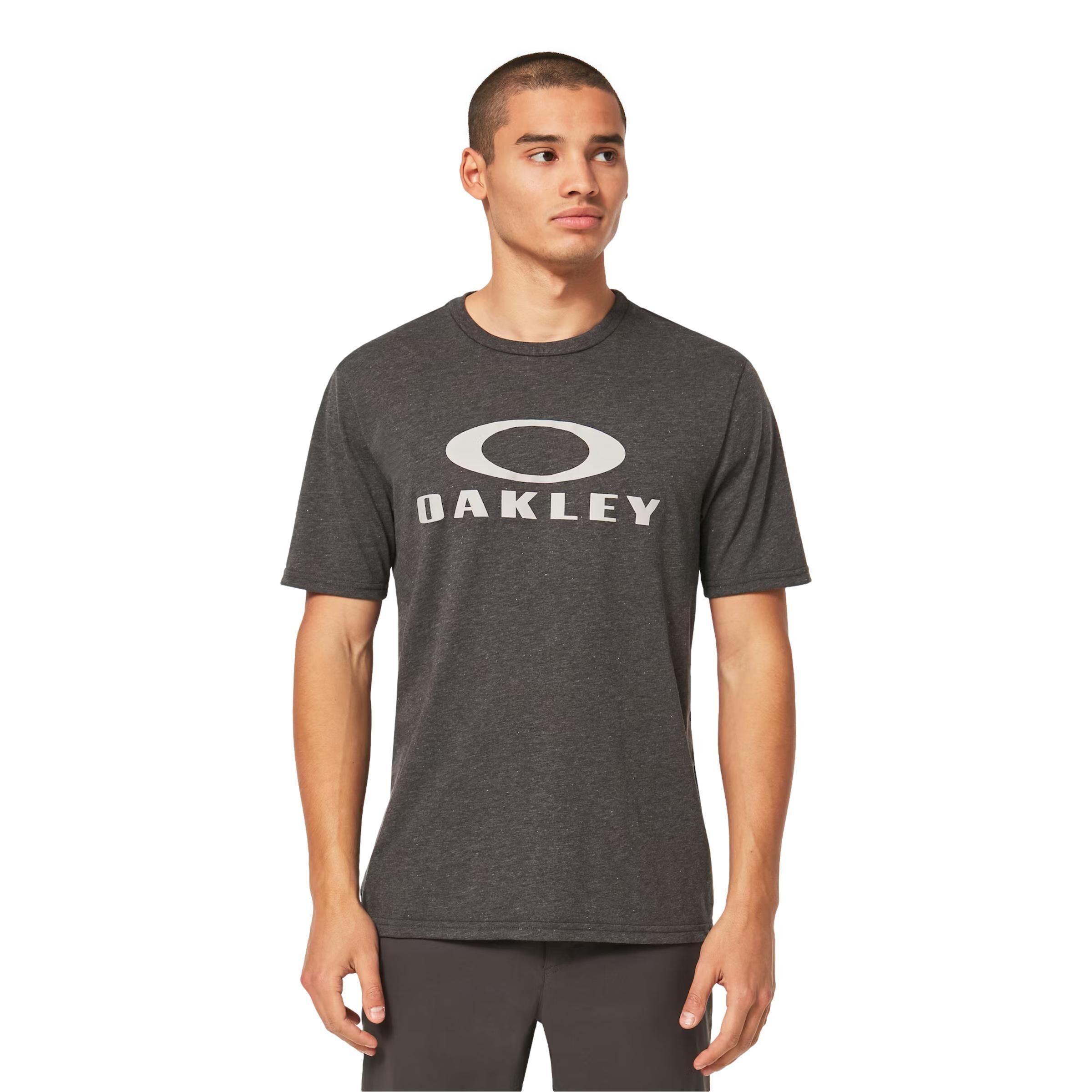 OAKLEY Oakley O BARK T-SHIRT GREY HTHR/STONE GREY