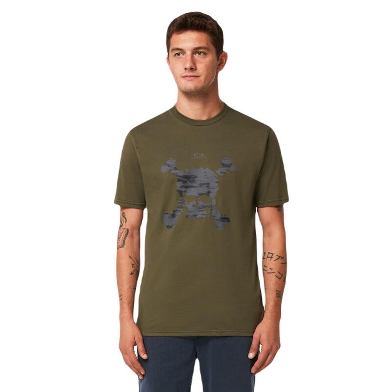 Koszulka Turystyczna Męska Oakley Camo Skull Tee T-Shirt