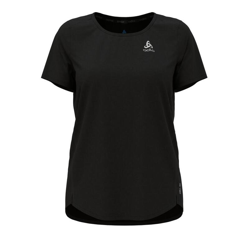 Koszulka z krótkim rękawem damska do biegania Odlo T-shirt Zeroweight CHILL