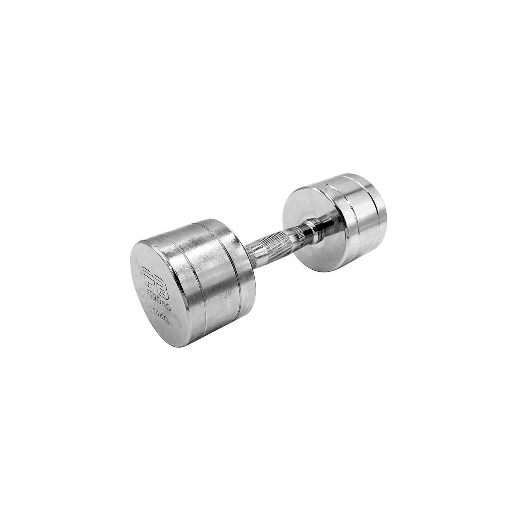 Chrome dumbbell