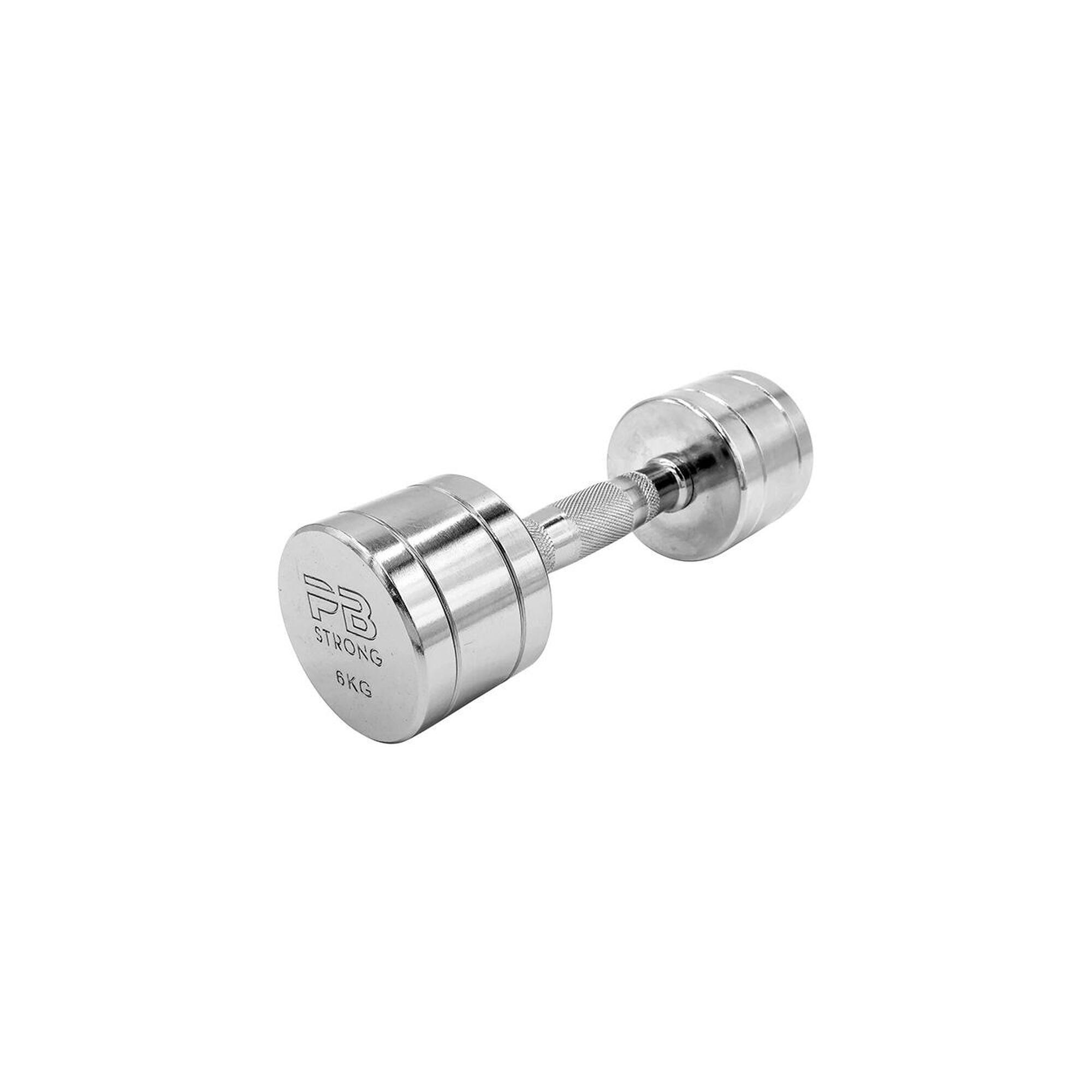 Chrome dumbbell