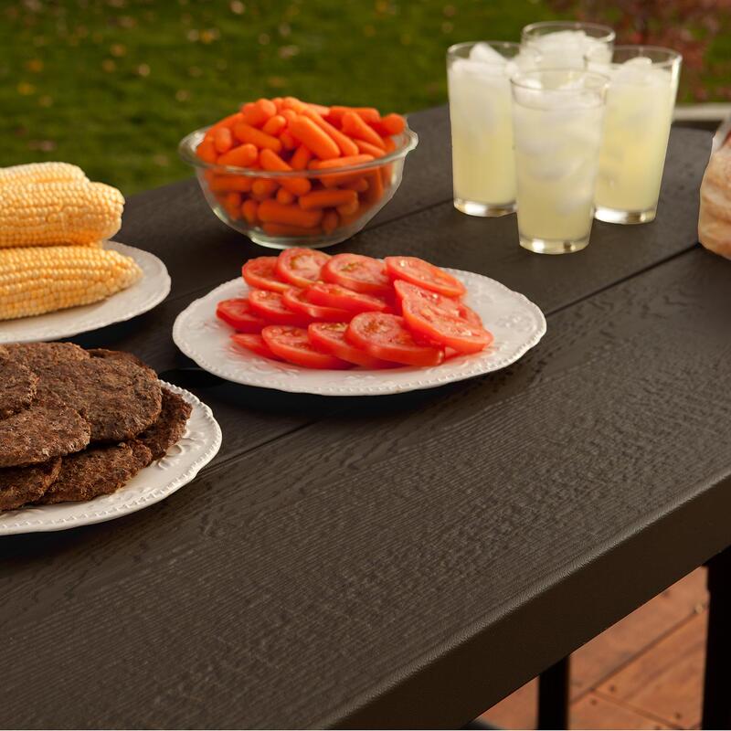 Picknicktafel Rechthoekig bruin