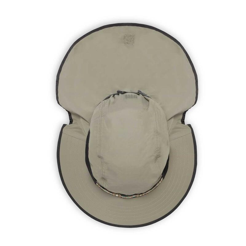 SOMBRERO DE TREKKING PROTECCIÓN SOLAR UPF50+ - Adventure Hat - Natural