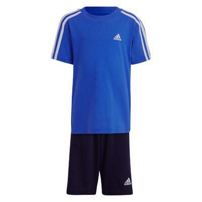 adidas adidas Set 3S Co Bambini Blu