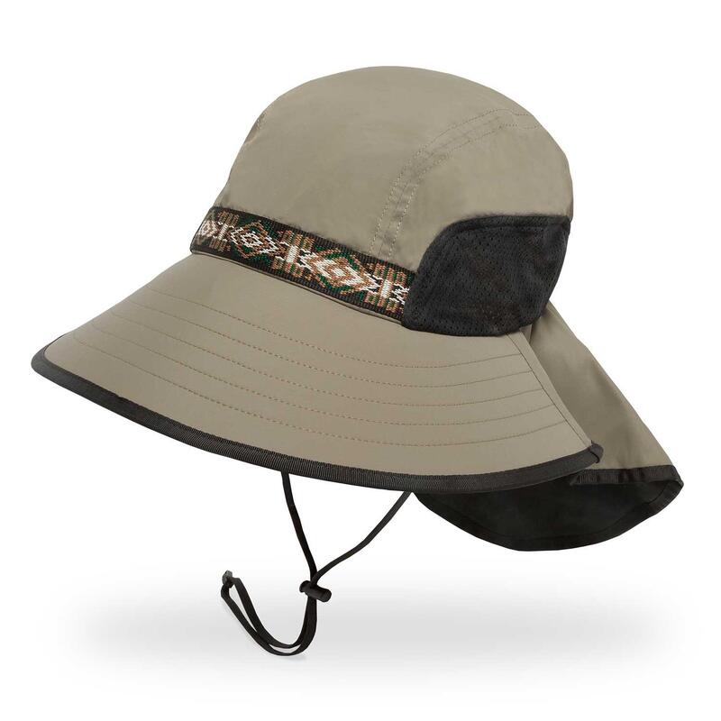 SOMBRERO DE TREKKING PROTECCIÓN SOLAR UPF50+ - Adventure Hat - Natural