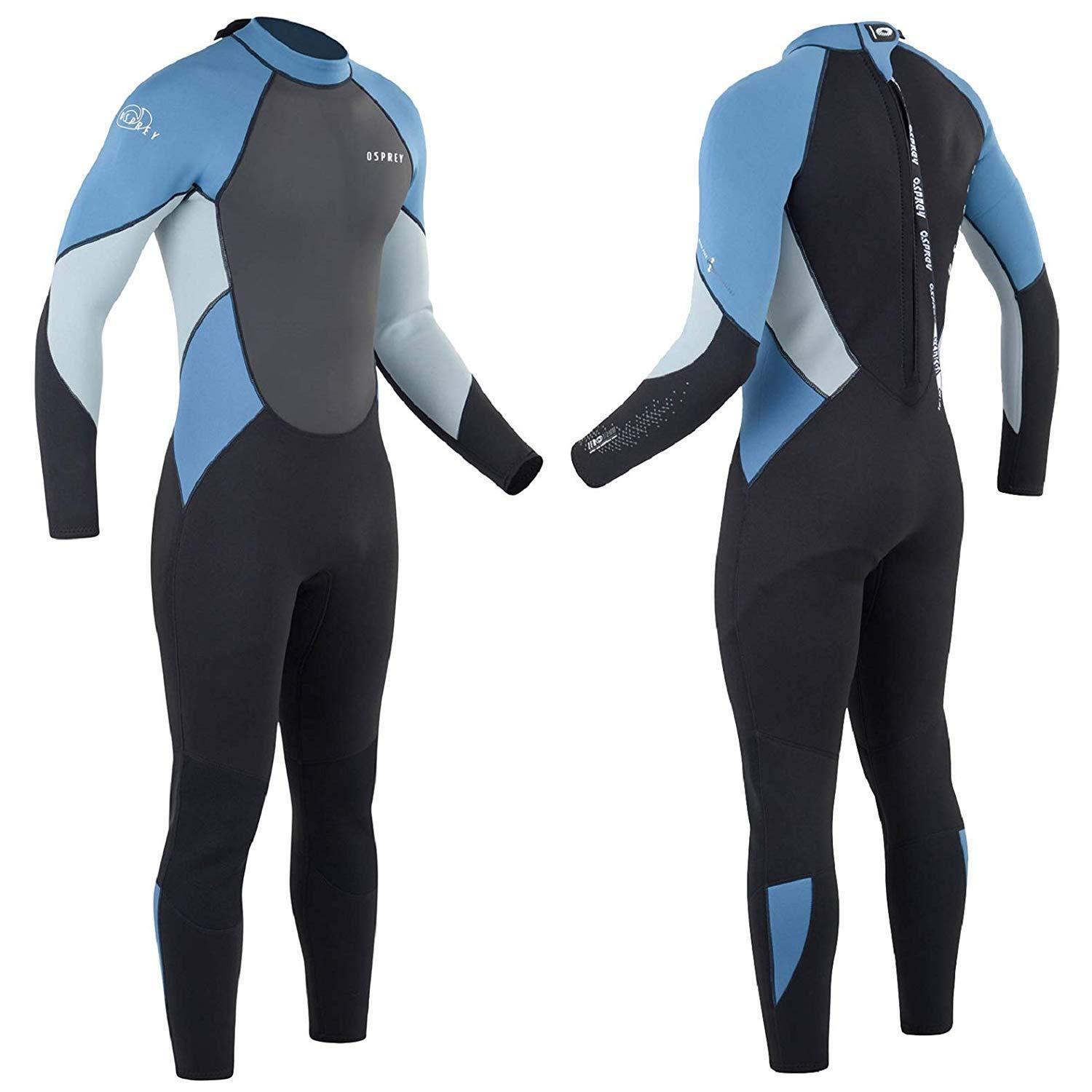 OSPREY ACTION SPORTS Osprey Men's Zero 3mm Wetsuit Blue