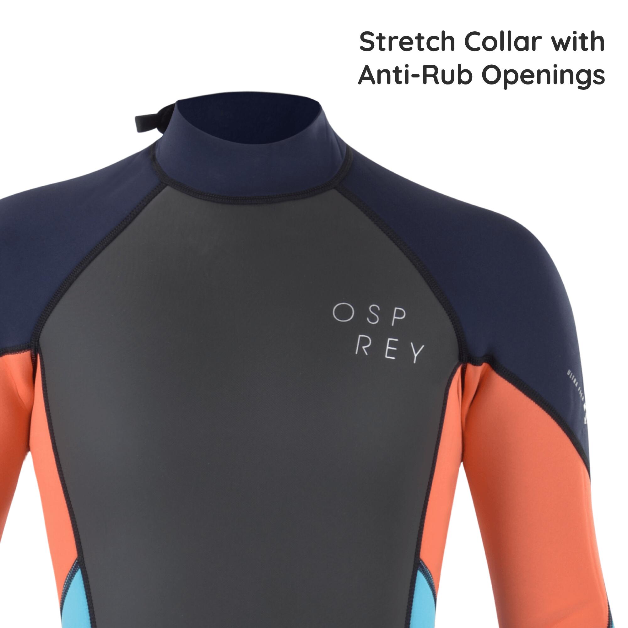 Osprey Zero Womens 3/2mm Full Length Wetsuit Coral 7/7