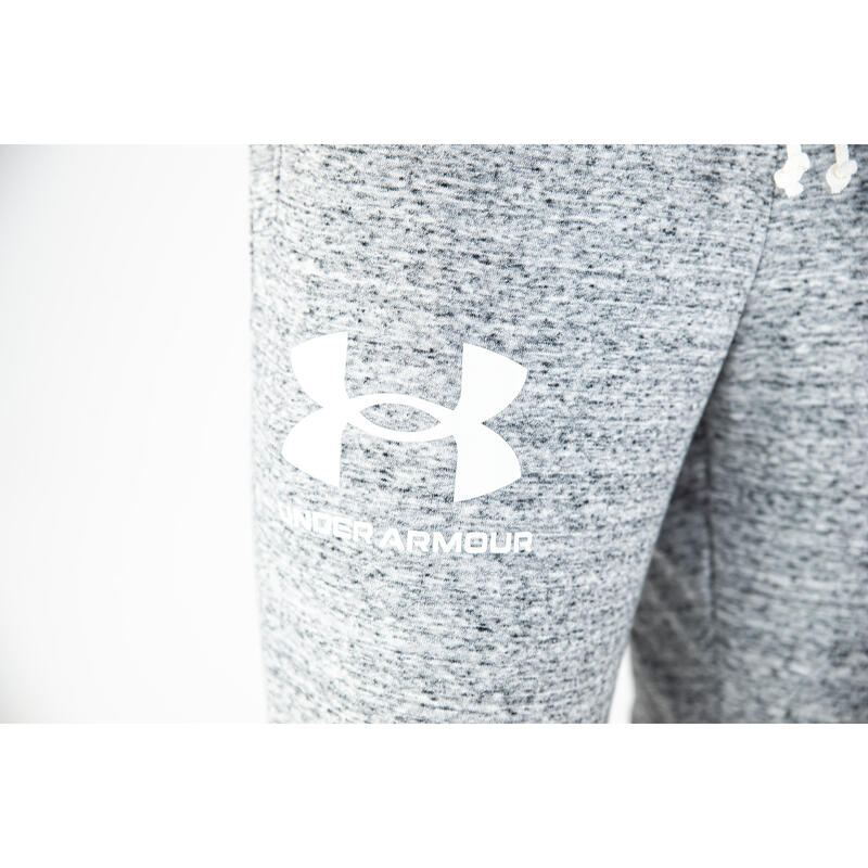 Calça Under Armour UA Rival Terry, Cinza, Homens