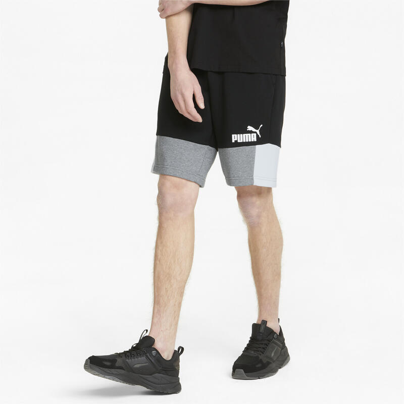 Short ESS+ Block Homme PUMA Black