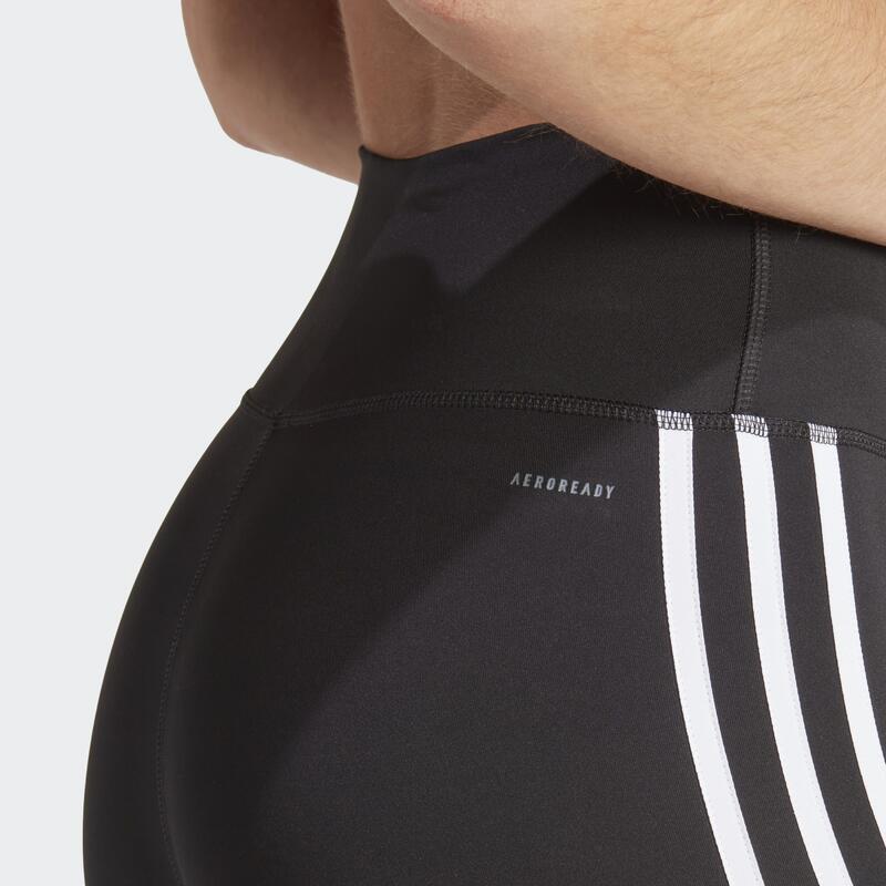 Legginsy treningowe z wysokim stanem Train Essentials 3-Stripes 7/8