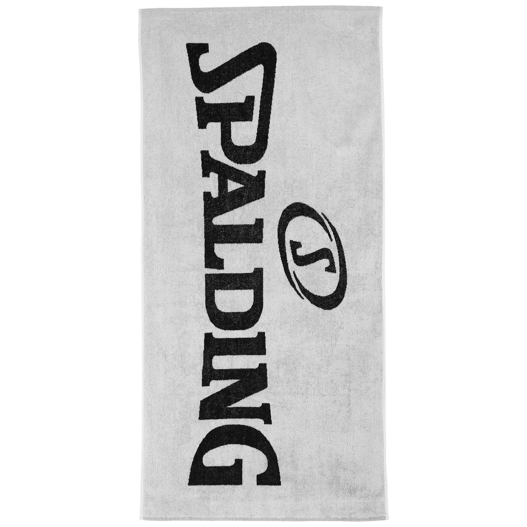 Towel Spalding white/black