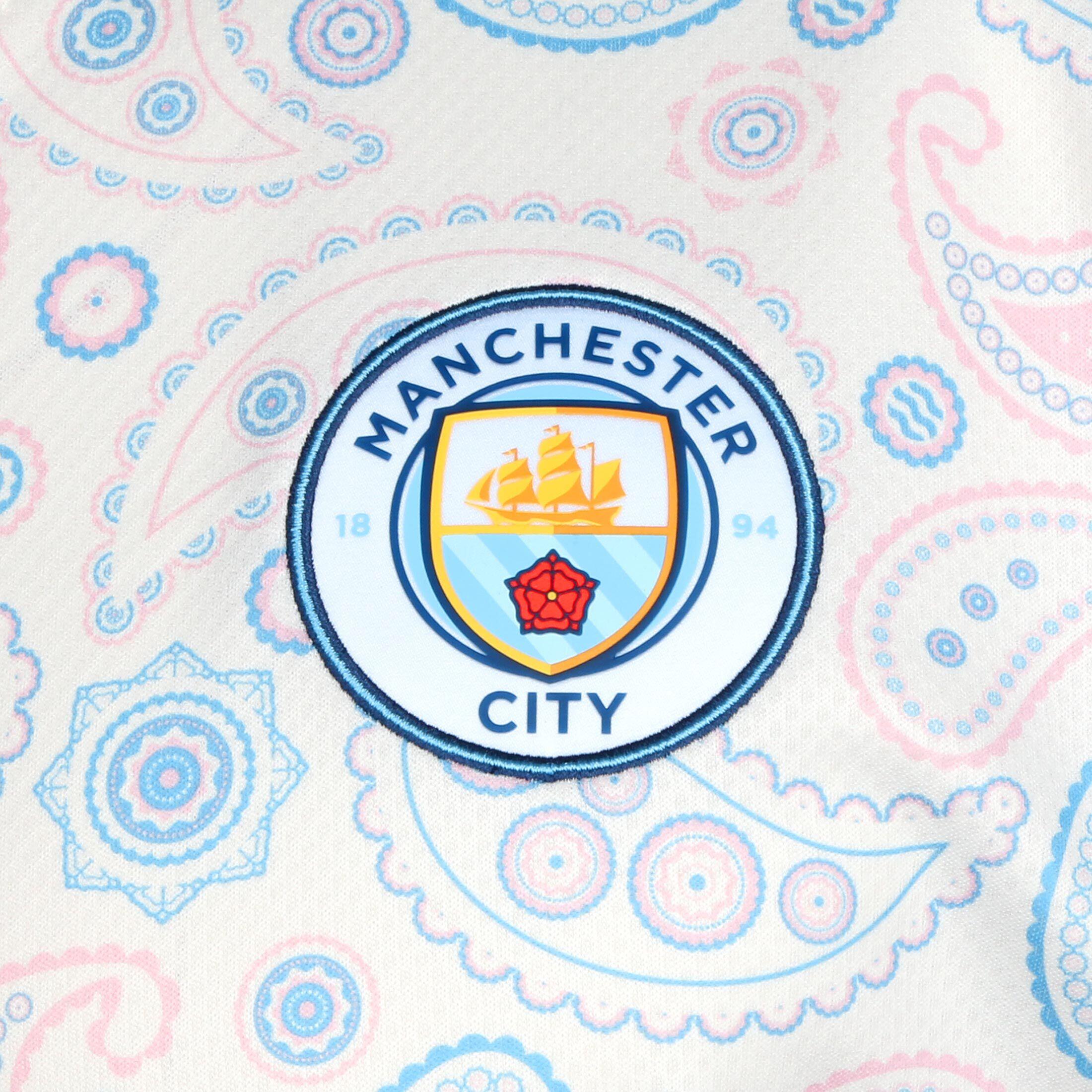 2020-2021 Manchester City Puma Third Football Shirt 3/4