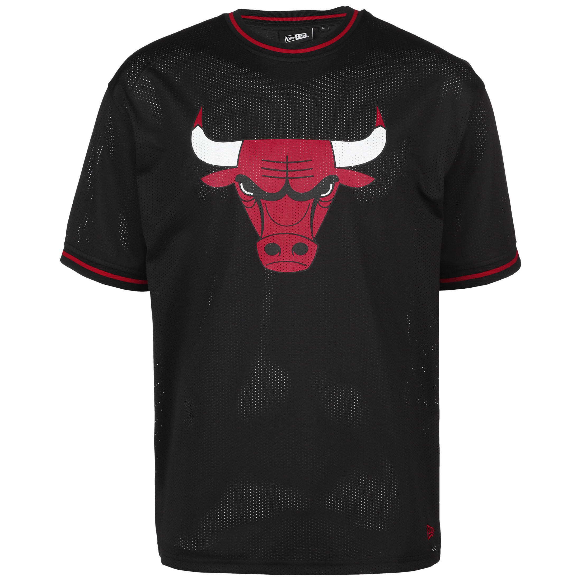 NEW ERA T-shirt met korte mouwen Chicago Bulls Mesh Logo