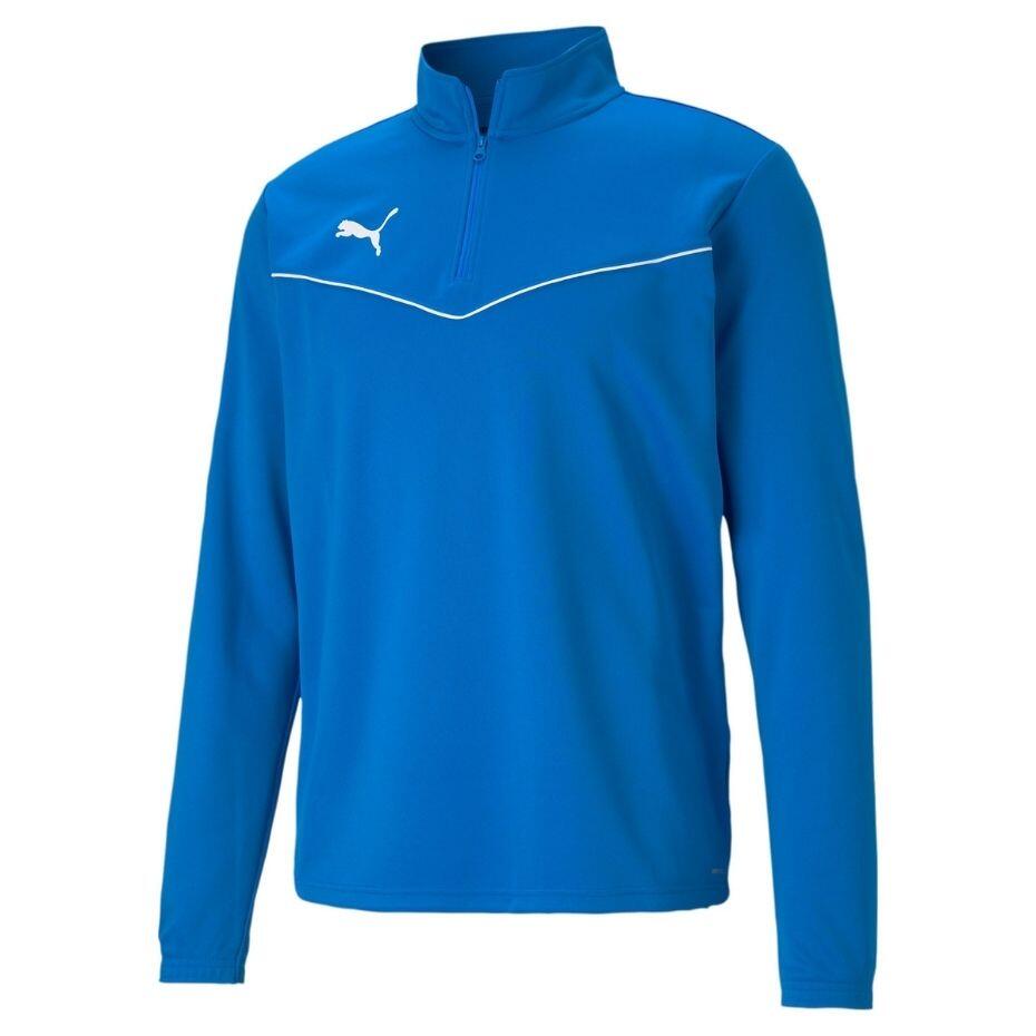 PUMA Puma Teamrise Sweatshirt 1/4 Rits Blauw Volwassenen