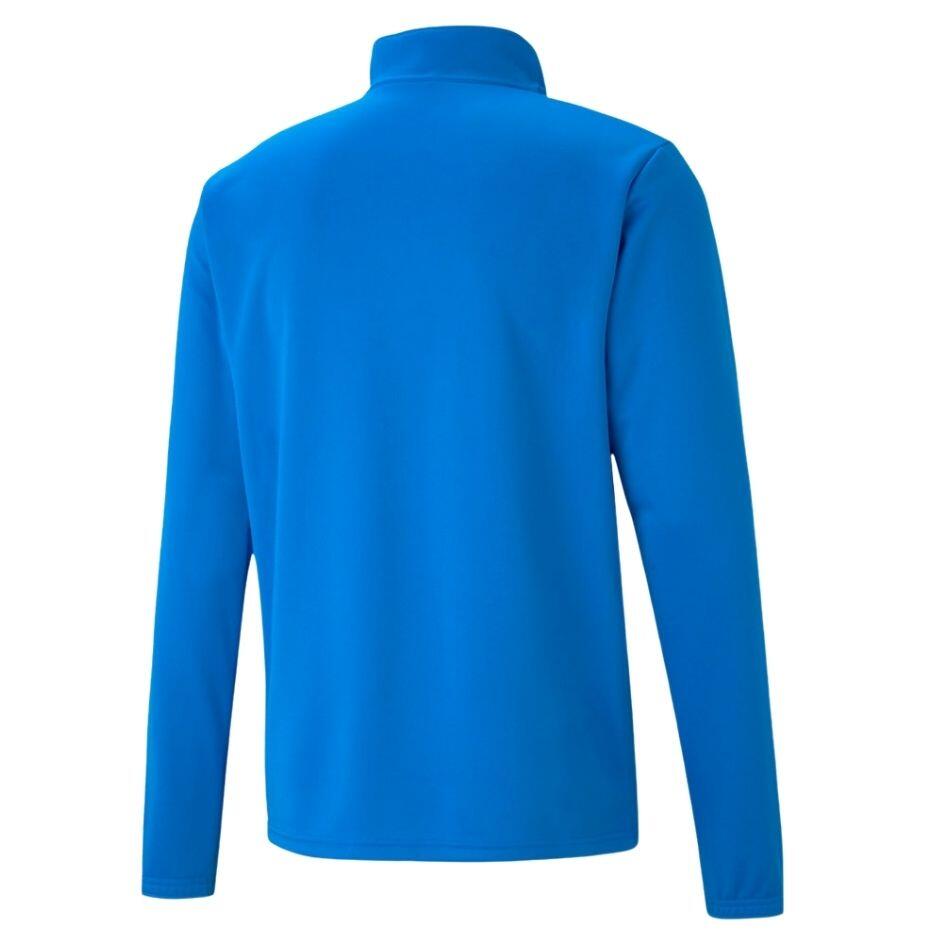 Puma Teamrise Sweatshirt 1/4 Zip Top Bleu Adulte 2/5