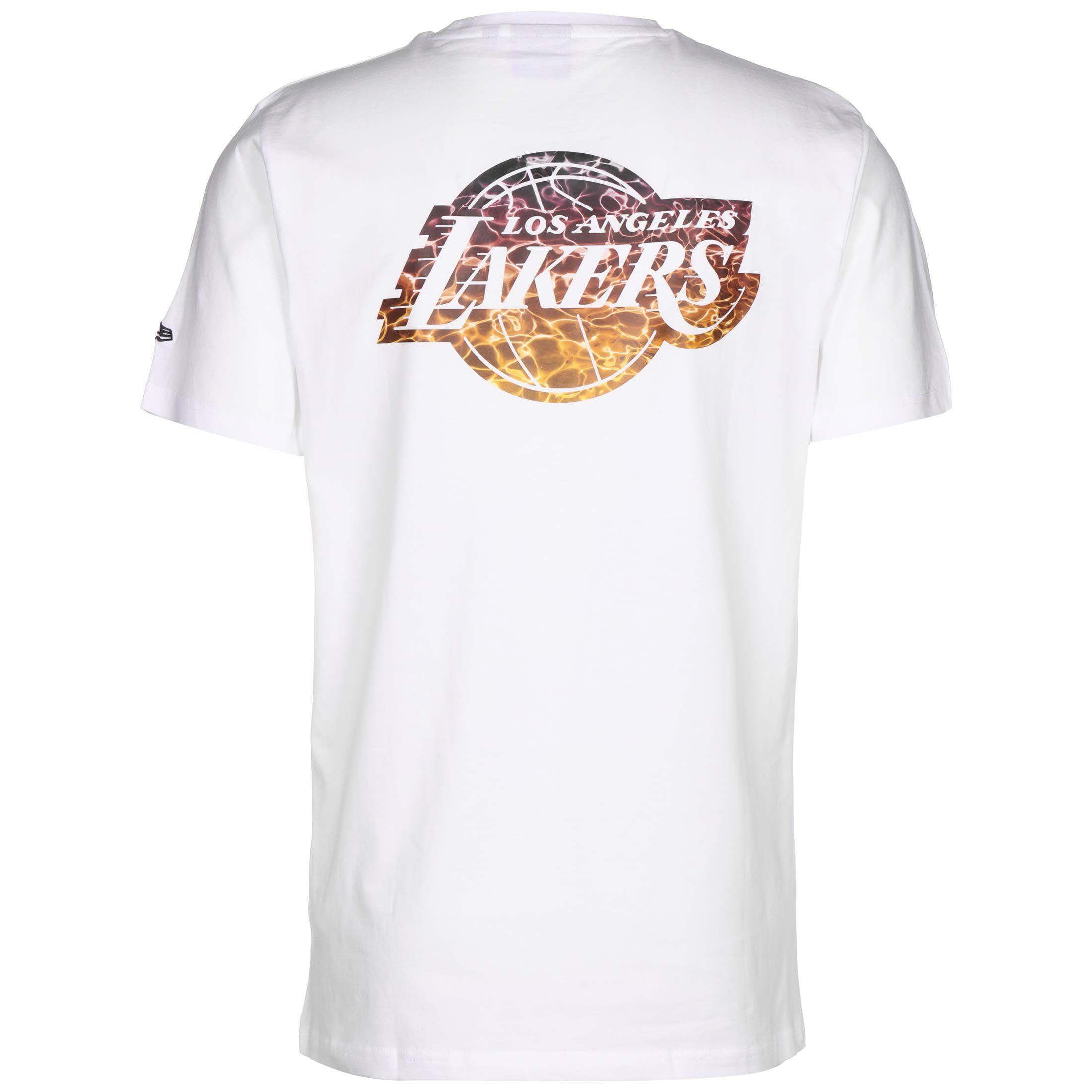T-Shirt NBA Los Angeles Lakers Body Water Print Herren NEW ERA 2/3