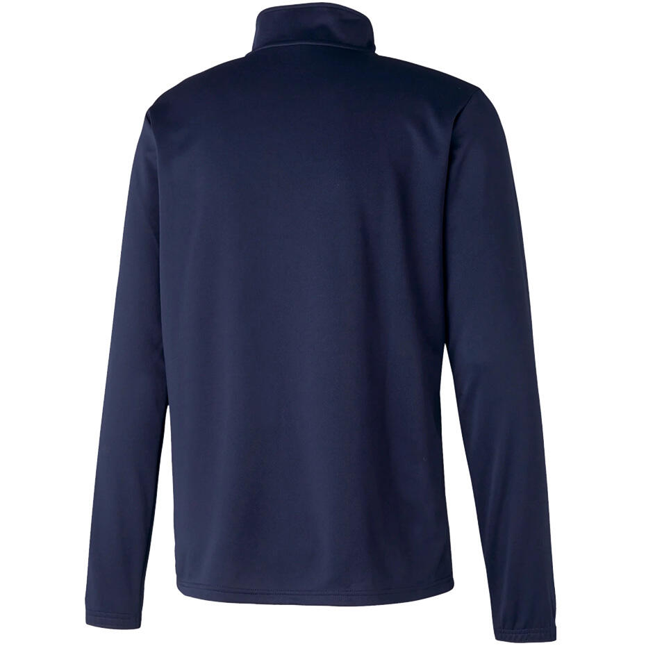 Puma Teamrise 1/4 Zip Top Blauw Sweatshirt Volwassenen 2/4