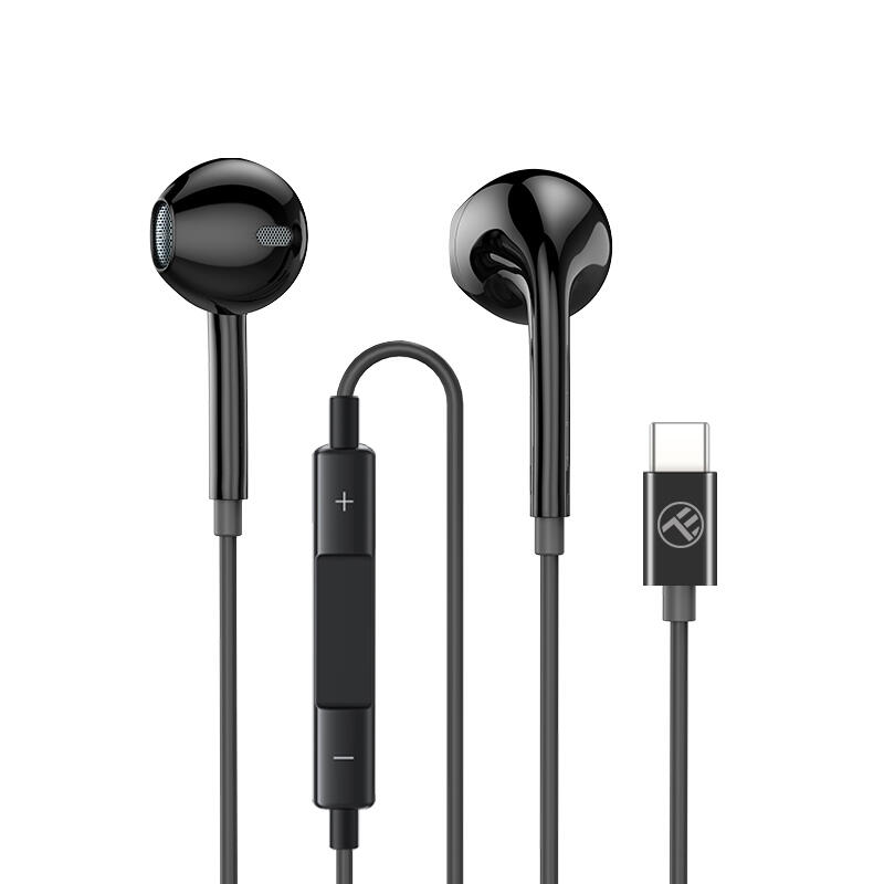 Casti in-ear Tellur Basic Urbs, Type-C, negru