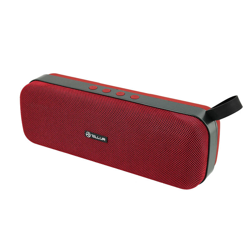 Boxa portabila Bluetooth Tellur Loop 10W, rosu