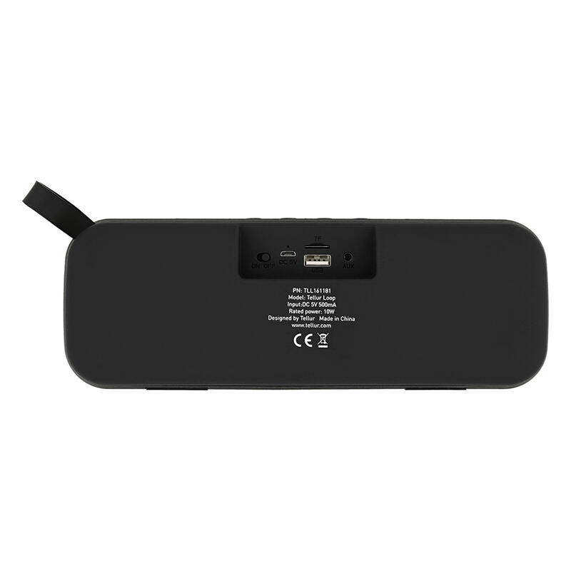 Boxa portabila Bluetooth Tellur Loop 10W, negru