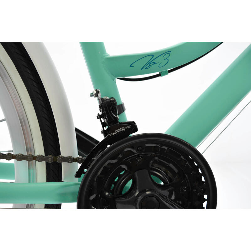 Bicicleta Dama Kands Laguna vs-3, Shimano, Roata 26”, Menta