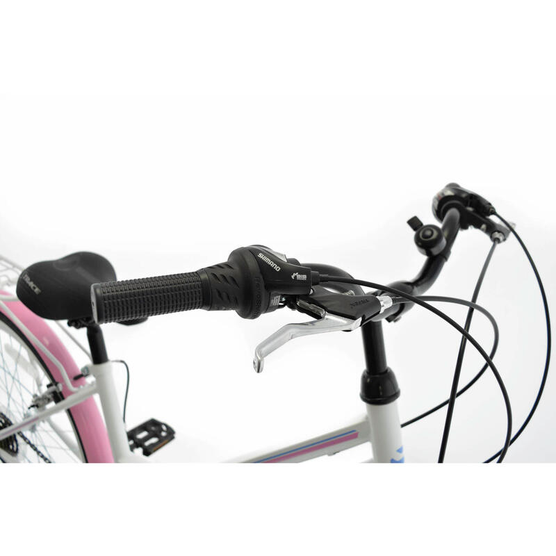 Kands Laguna vs-3 Női kerékpár, Shimano, 26'' kerék, Fehér/rózsaszín
