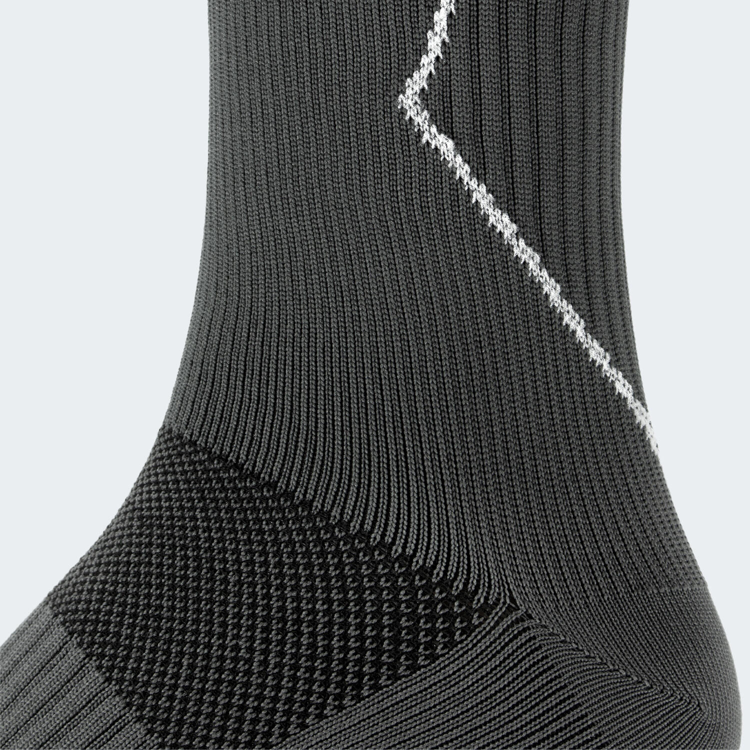 Sport Laufsocken mit Kompression | Kniestrümpfe | Damen und Herren | Grau 7/7