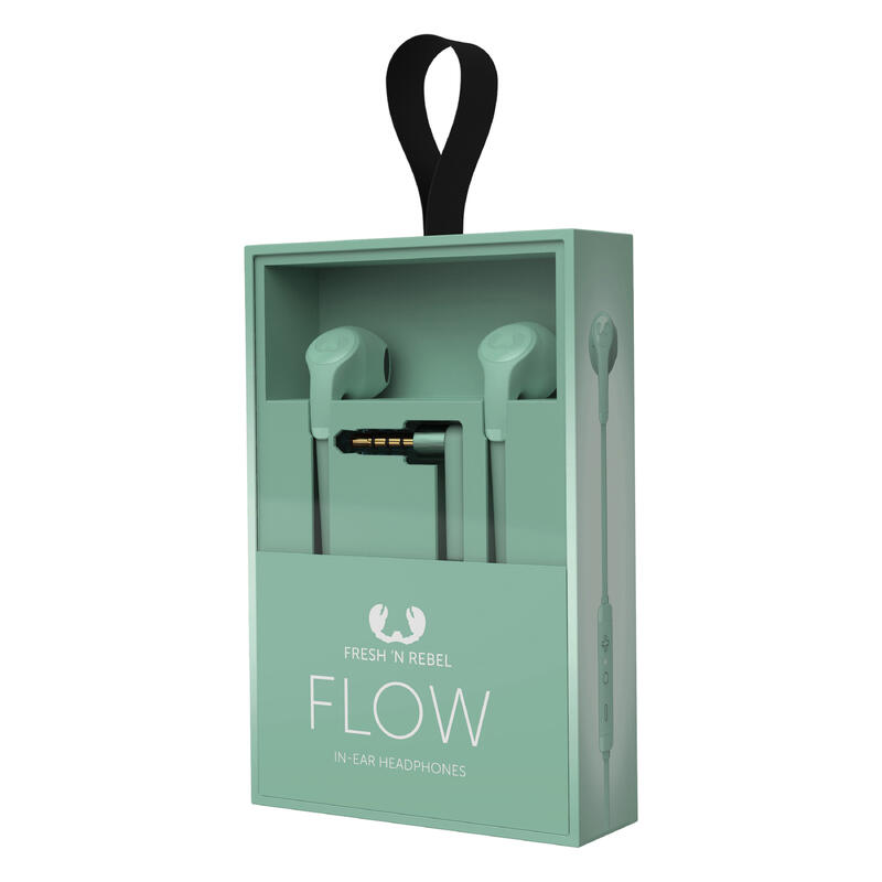 Fresh'N Rebel Flow auriculares in-ear misty mint