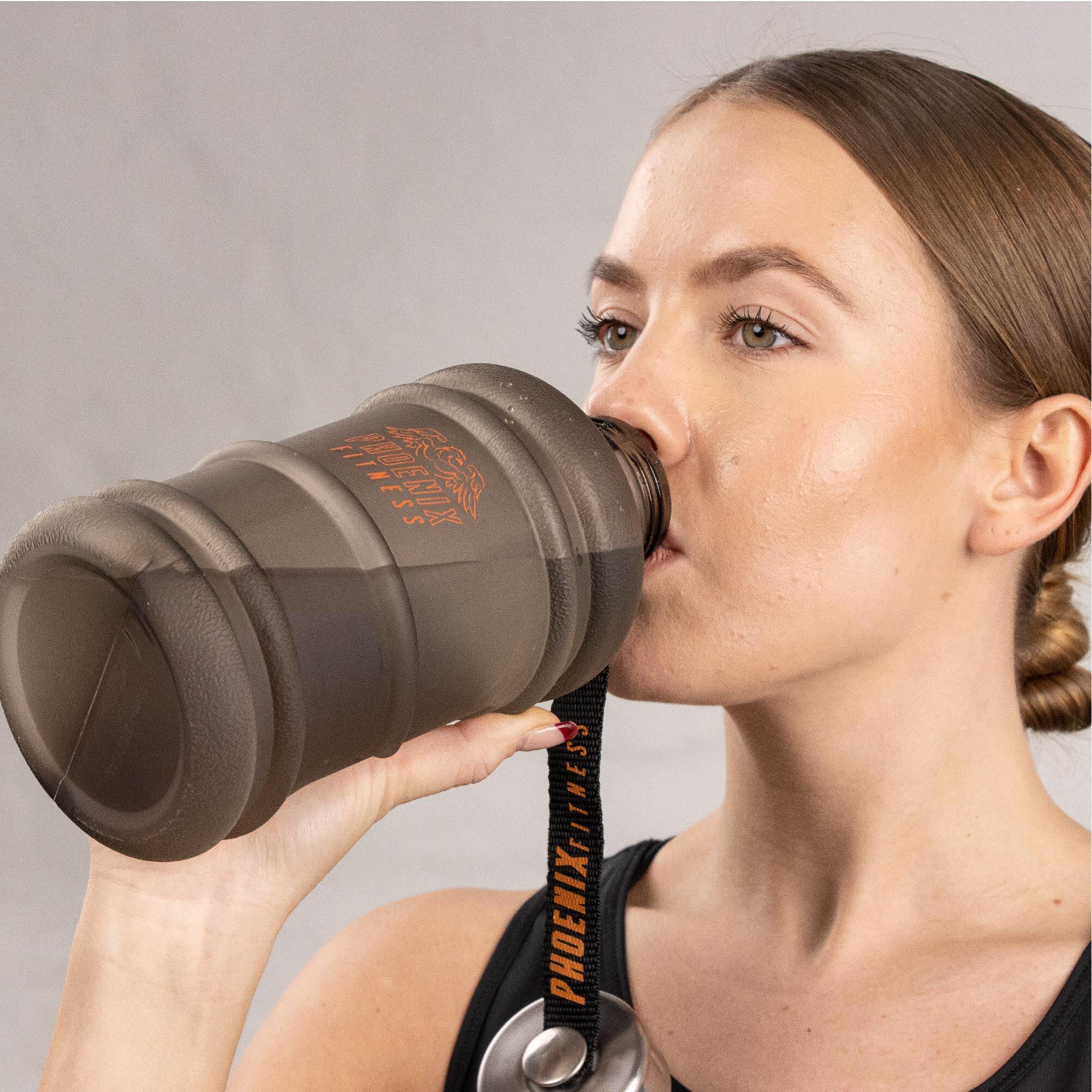 1L GYM BOTTLE - BLACK 2/7