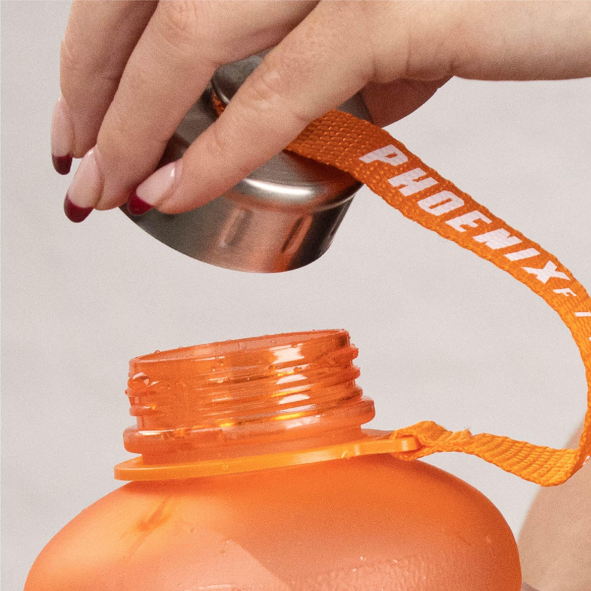 1L GYM BOTTLE - ORANGE 4/7