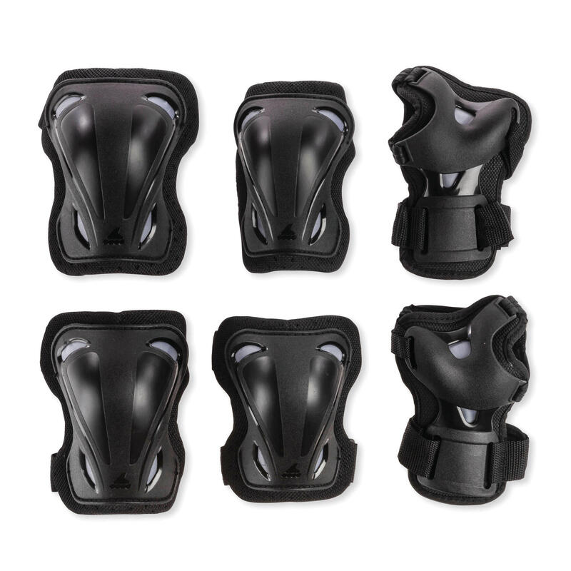 Roller Protection Unisexe - Skate Gear 3 Pack