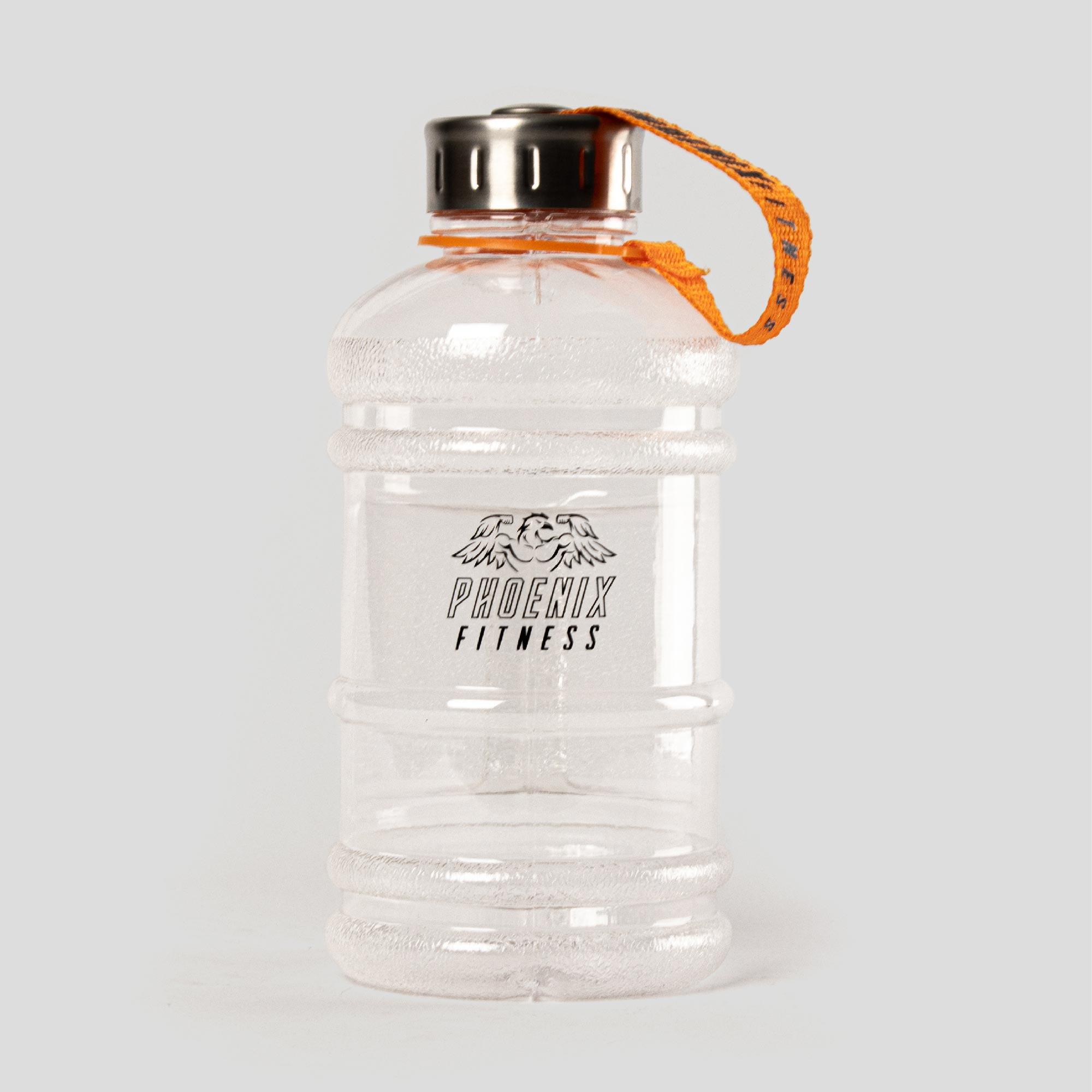 PHOENIX FITNESS 1L GYM BOTTLE - CLEAR