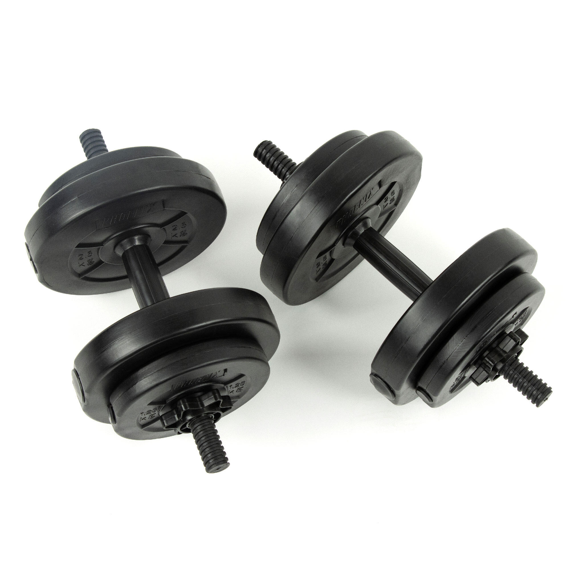 PHOENIX FITNESS 15KG DUMBBELL SET