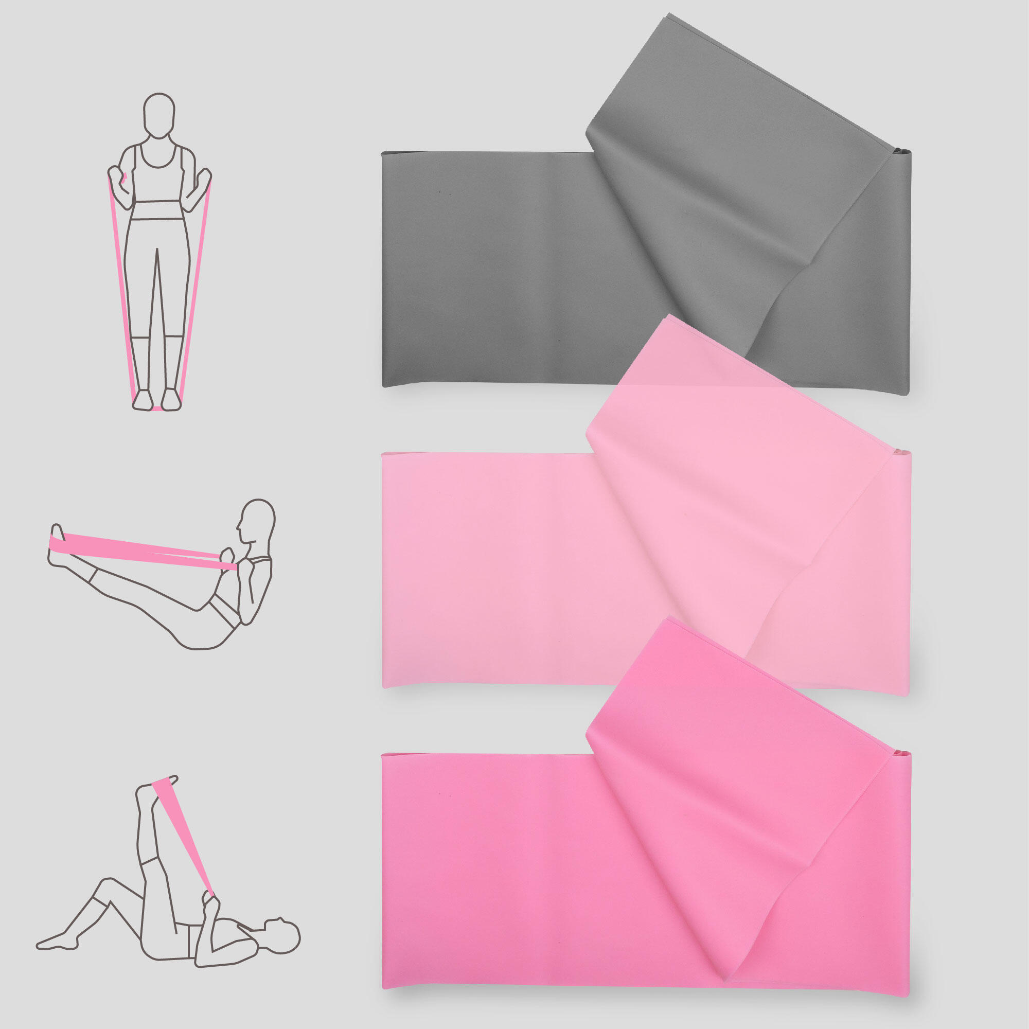 RESISTANCE BANDS - PINK 1/7