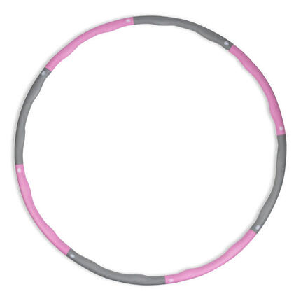 Fitness Hula-Hoop Reifen Gewichtet 1,1 Kg Pink