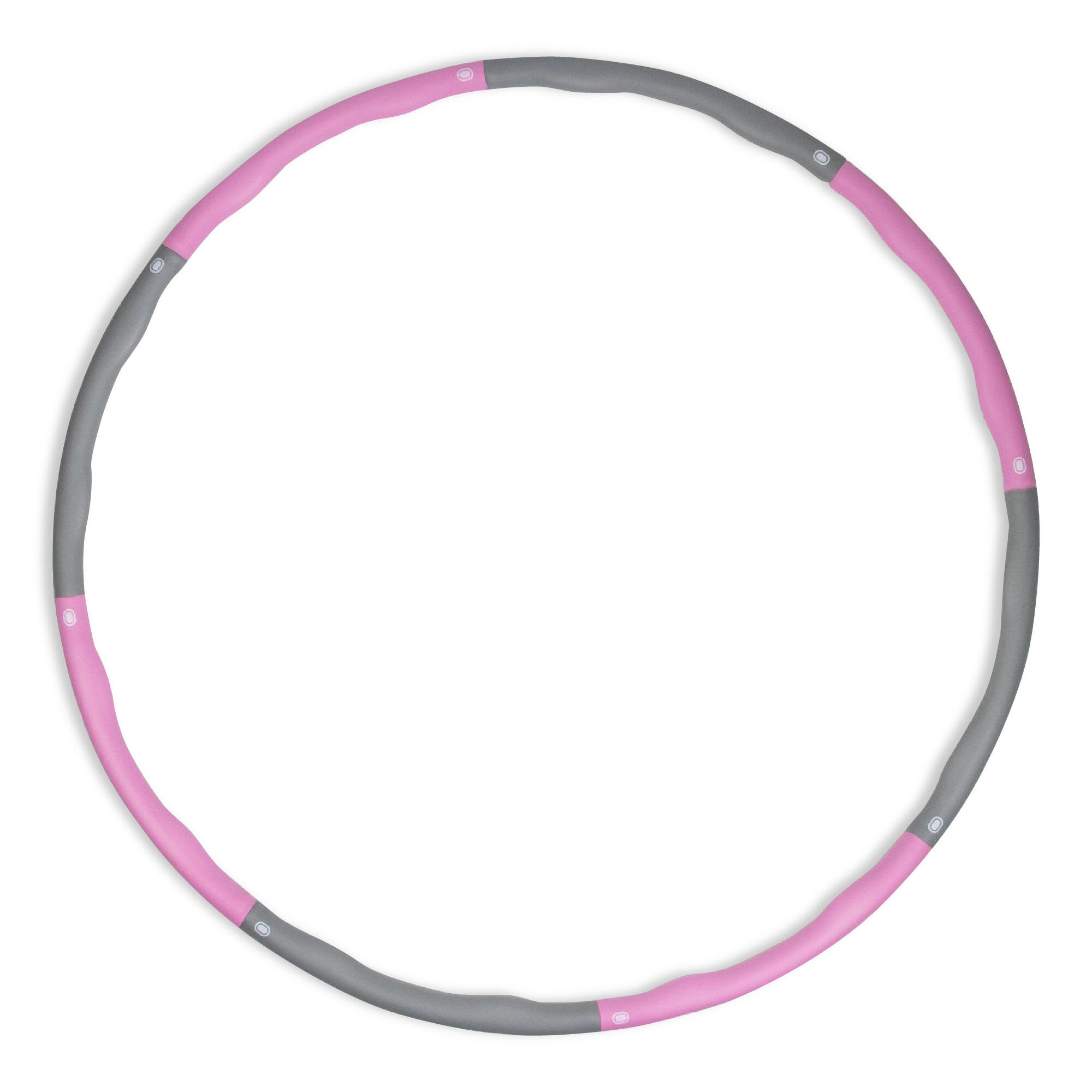 Pink Weighted Hula Hoop 1/7