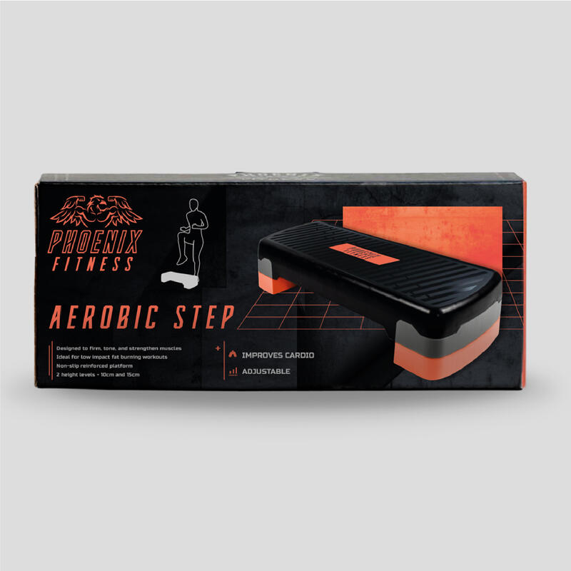Step aerobic ?i de fitness reglabil Phoenix Fitness