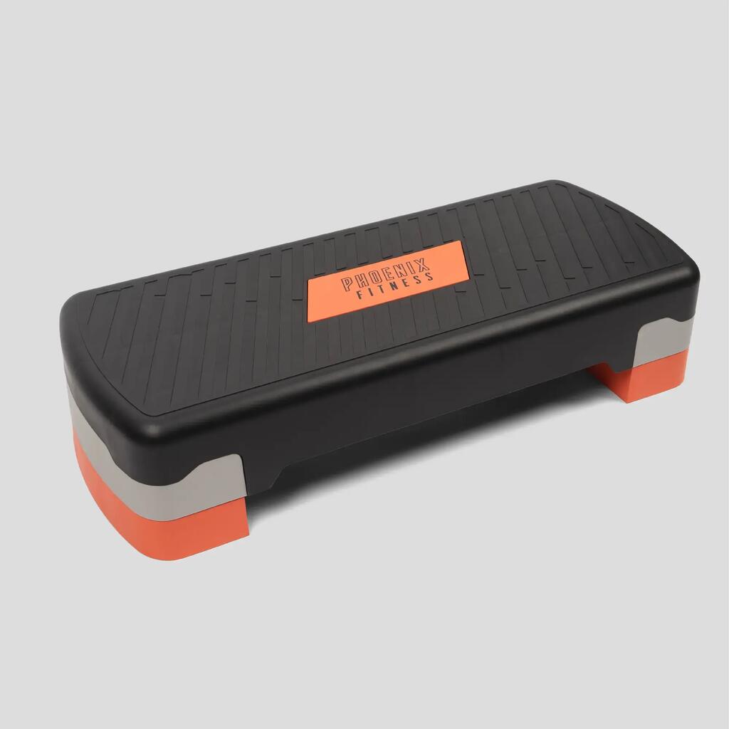 ADJUSTABLE HEIGHT AEROBIC STEP