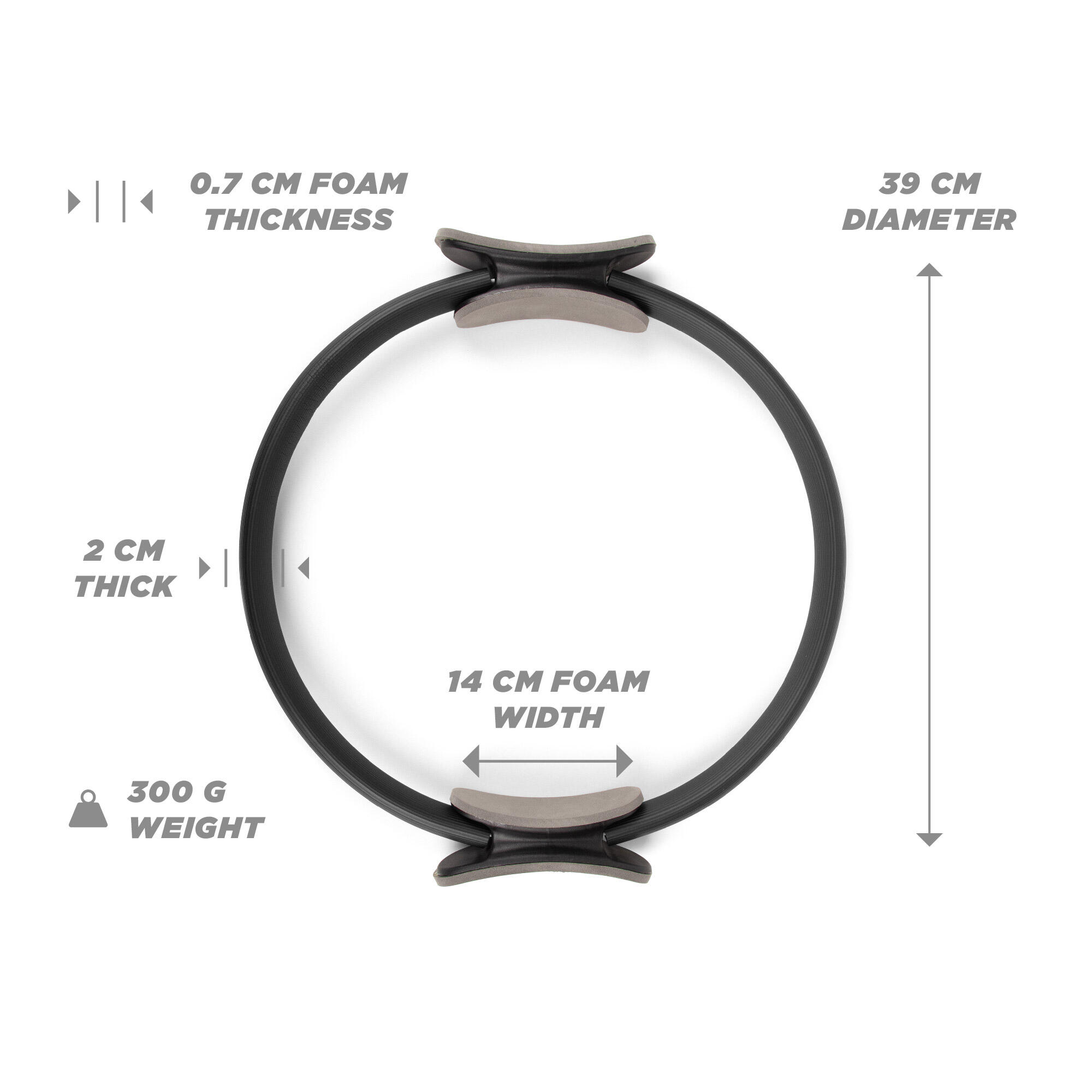 DOUBLE HANDLE PILATES RING 6/7