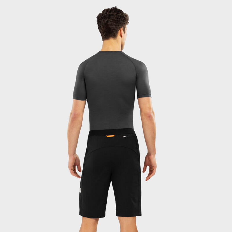 Shorts Gravel SIROKO Block Nero Uomo