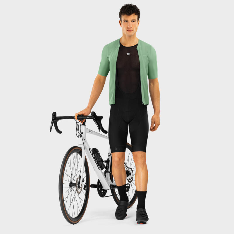 Herren Radsport fahrradbaselayer für Ultrablack SIROKO Schwarz