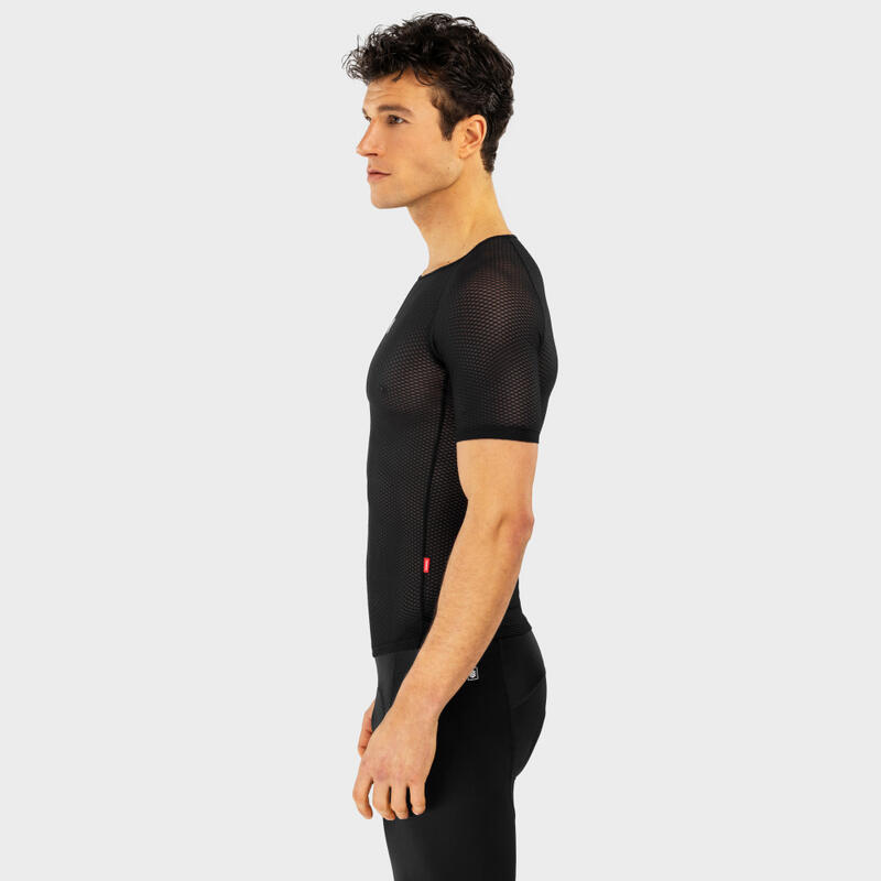 Herren Radsport fahrradbaselayer für Ultrablack SIROKO Schwarz