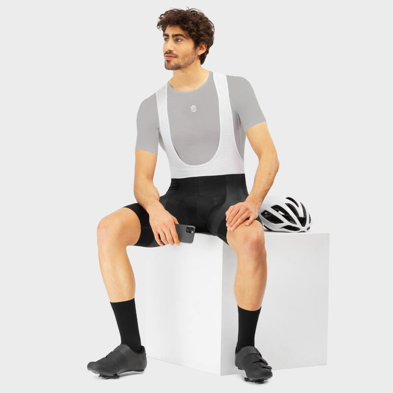 Herren Radsport fahrradbaselayer für Brume SIROKO Grau