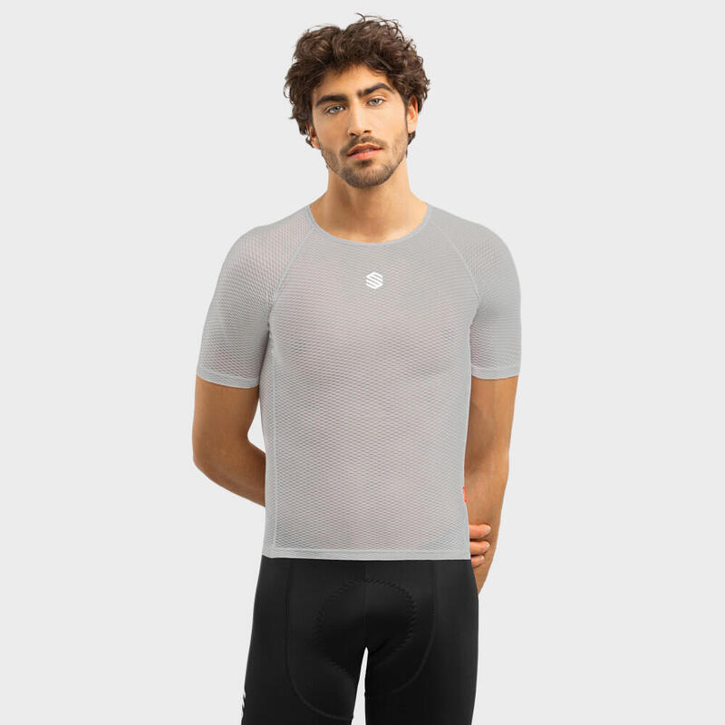 Maglia intima tecnica da ciclismo uomo Brume SIROKO Grigio