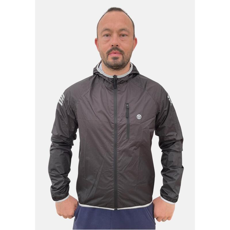 Jacke Signature schwarz reflektierend